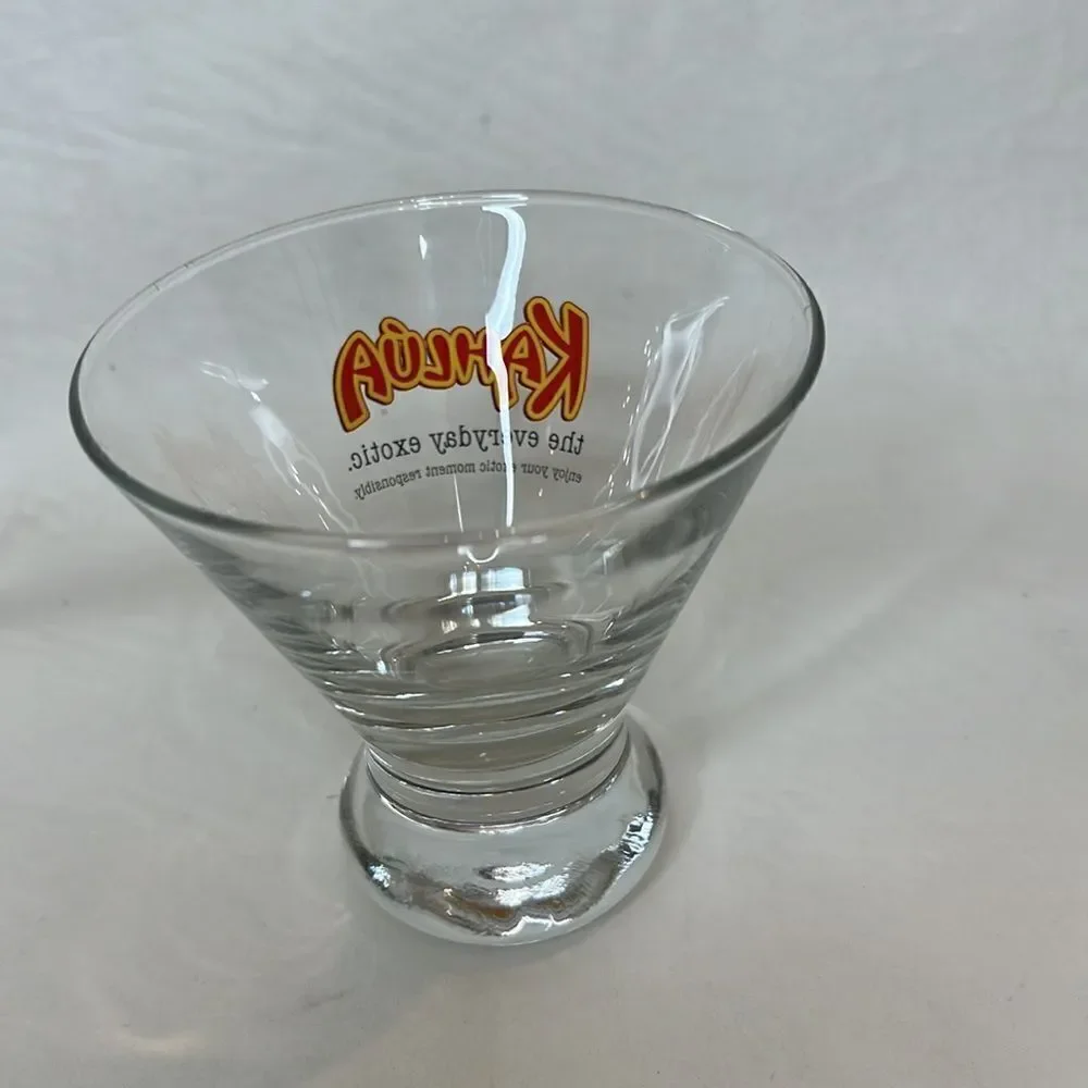 Kahlua Glass 8 Oz The Everyday Exotic Coffee Rum Liquor Bar Drinking Mexico